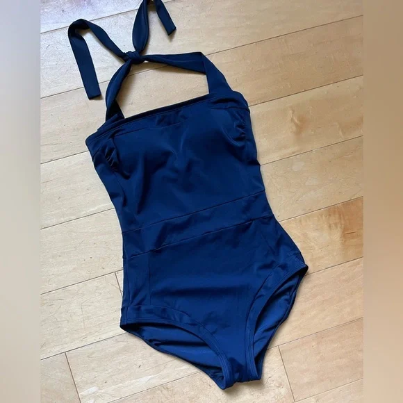 Boden Navy Women Swim One Piece - Picture 5 of 9